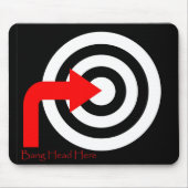 klap hier muismat (Voorkant)