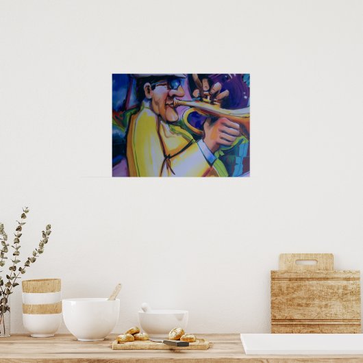 klap je schimmelhoorn poster (Keuken)