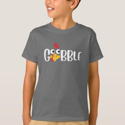 Klap Kerstmis Kalkoen T-shirt (Voorkant)