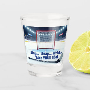 Klap, Klap, Pols, Neem Je Schot SHOT Glas