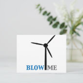 klap me windturbine briefkaart (Staand voorkant)