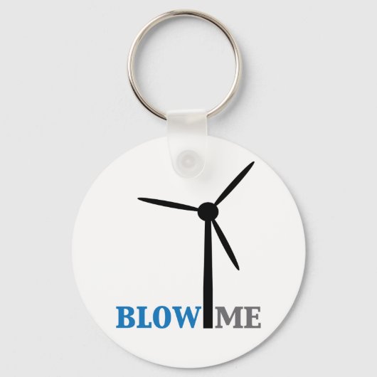 klap me windturbine sleutelhanger (Voorkant)