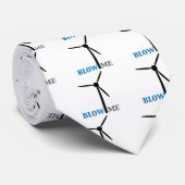 klap me windturbine stropdas (Opgerold)