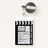 Klapbord Badge (Achterkant met intrekbare)