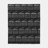 Klapborddeken Fleece Deken (Voorkant)