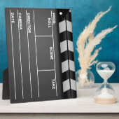 Klapbordpapier met asel fotoplaat (Zijkant)