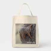 Klapeekhoorn Tote Bag (Voorkant)