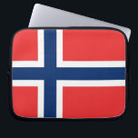 Klaphoes voor langwerpige laptop sleeve<br><div class="desc">Voeg een vleugje Norwegian Pride toe aan uw technische accessoires met onze exclusieve laptophoes met de Noorse vlag! Deze laptophoes is gemaakt met nauwgezette aandacht voor detail en is meer dan alleen een beschermend hoesje; het is een eerbetoon aan het rijke erfgoed en de culturele trots van Noorwegen. Het levendige...</div>