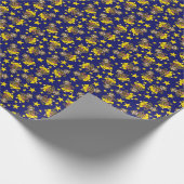 klappende aap speelgoed cadeaupapier (Hoek)