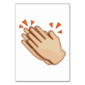 Klappende handen - Emoji Kaart (Voorkant)