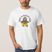Klappende Monkey Speelgoed T-shirt (Voorkant)