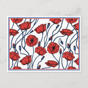 Klapperbloem Boeket Ansichtkaart Briefkaart