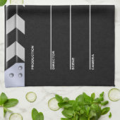 Klapperbord Bioscoop Theedoek (Gevouwen)