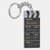 Klapperbord cinema sleutelhanger (Voorkant Links)
