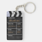 Klapperbord cinema sleutelhanger (achterkant)