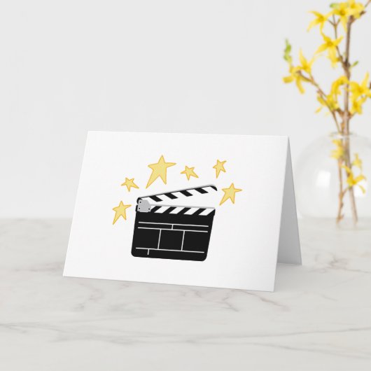 Klapperbord Kaart (Gele Bloem)