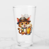 Klapperkat en bier clipart ontwerp-85244 glas (Achterkant)