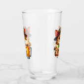 Klapperkat en bier clipart ontwerp-85244 glas (Rechts)