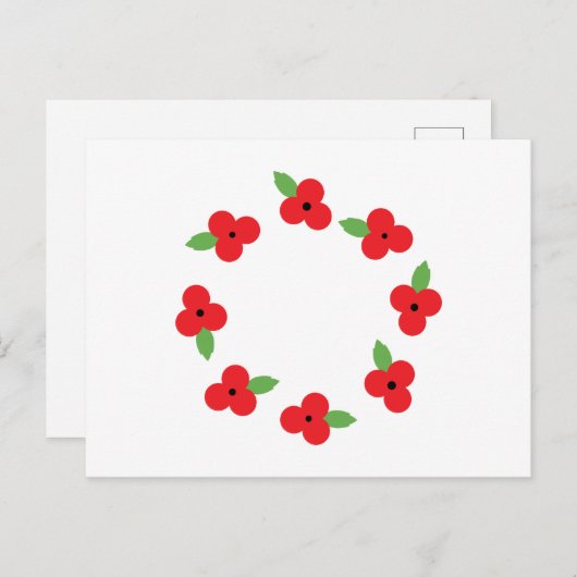 Klapperkrans Briefkaart (Voorkant / Achterkant)