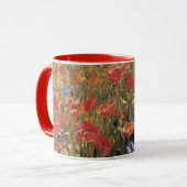 Klappers door Robert Vonnoh, Vintage Impressionism Mok (Voorkant links)