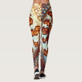 Klapperschlangen Outfit Leggings (Achterkant)