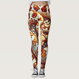 Klapperschlangen Outfit Leggings