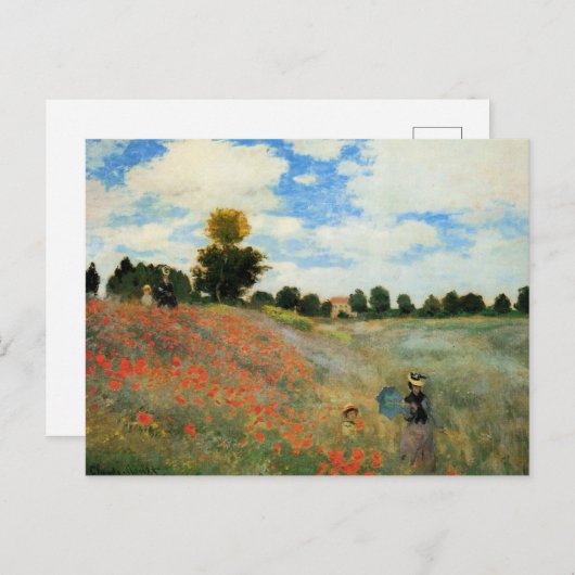 Klapperveld bij Argenteuil, Briefkaart (Voorkant / Achterkant)