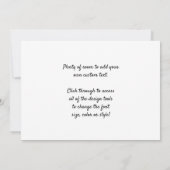 Klapperveld bij Argenteuil door Claude Monet Kaart (Achterkant)