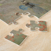 Klapperveld bij Argenteuil door Claude Monet Legpuzzel (Zijkant)