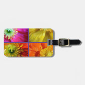 Klapprozenliefde Foto Collage Bagagelabel (Voorkant horizontaal)