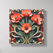 Klaproos Beschermeling Canvas Afdruk (Voorkant)