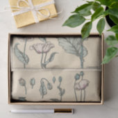 Klaproos, Botanische Serie van Eugene Grasset Tissuepapier (Geschenk)