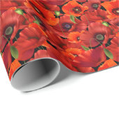 Klaproos Cadeaupapier (Rol Hoek)