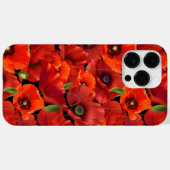 Klaproos Case-Mate iPhone Case (Achterkant (horizontaal))