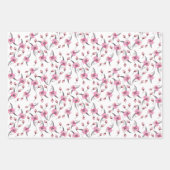 Klaproos Droom Waterverf Inpakpapier Vel (Voorkant 3)