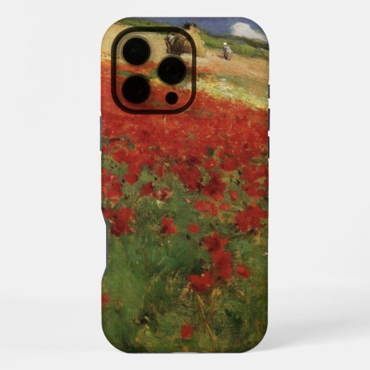 Klaproos iPhone hoesje (Achterkant)