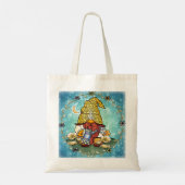 Klaproos kabouter  tote bag (Achterkant)