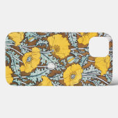 Klaproos Kunst Illustratie Bloem Patroon Case-Mate iPhone Case (Achterkant (horizontaal))
