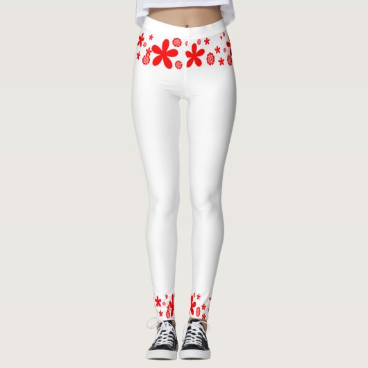 klaproos leggings (Voorkant)