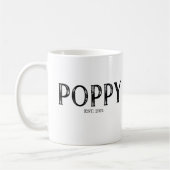 Klaproos Oprichtingsjaar Koffiemok (Links)