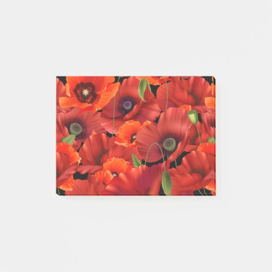 Klaproos Post-it® Notes (Voorkant)