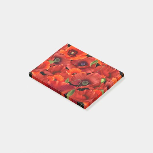 Klaproos Post-it® Notes (Schuin)