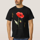 Klaproos T-shirt (Voorkant)
