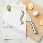 Klaproos Theedoek (Quarter Fold)