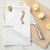 Klaproos Theedoek (Quarter Fold)