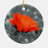Klaproosornament Keramisch Ornament (Achterkant)
