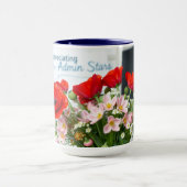 Klaprozen Admin Waardering Bloemschikking Mok (Midden)