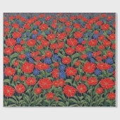 klaprozen Alor inpakpapier (Vlak)