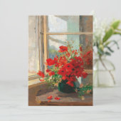 Klaprozen bij het raam | Olga Wisinger-Florian (Staand voorkant)