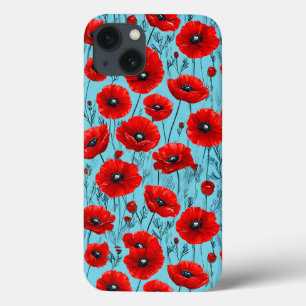 Klaprozen Bloemen Perfect cadeau voor bloemenliefh Case-Mate iPhone Case